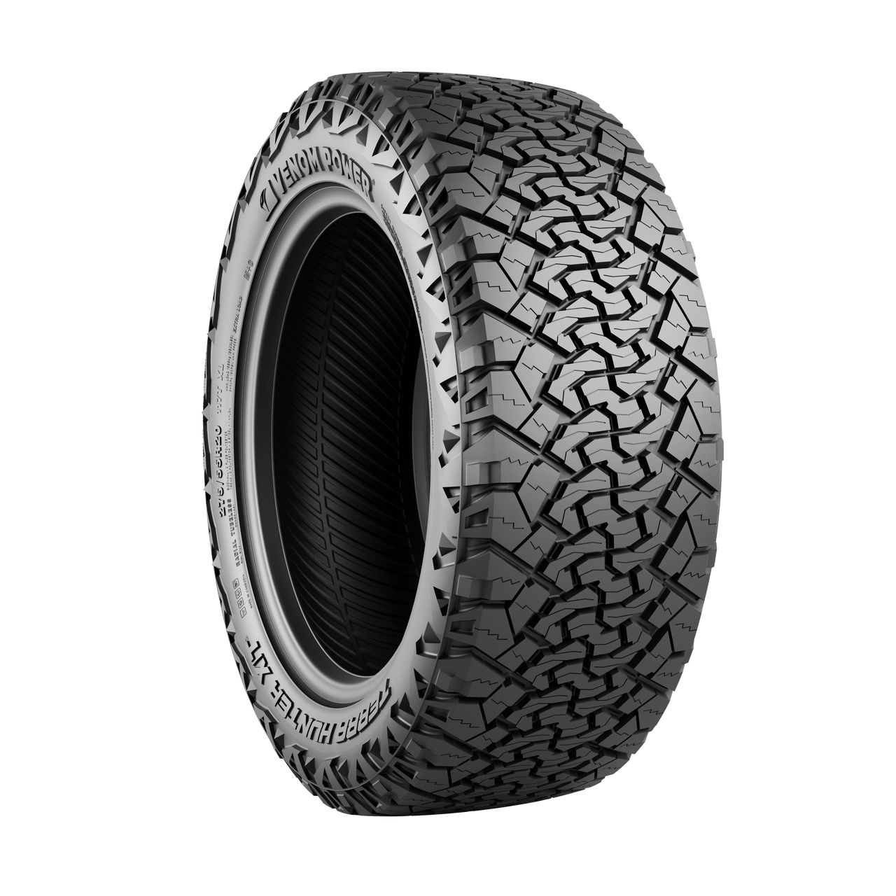 Venom Power Terra Hunter X/T2 265/65R17 White Letter Tires | VPXT225R